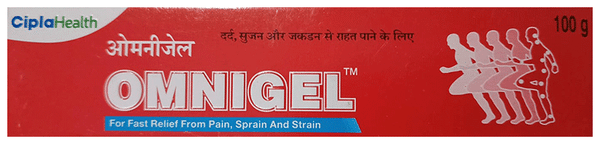 Omnigel Pain Relief from Sprain, Injury, Back Pain, Muscle Pain, Body Pain, Knee Pain, Joint Pain