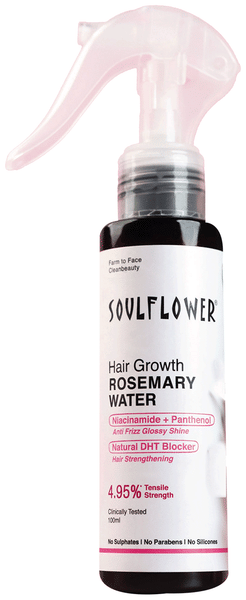Soulflower Hair Growth Rosemary Water Spray