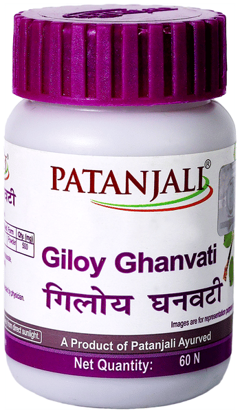 Patanjali Ayurveda Giloy Ghanvati | For Debility, Fever, Skin & Urinary Disorders