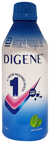 Digene Antacid Antigas Gel | For Acidity, Gas, Heartburn & Stomach Care | Flavour Mint