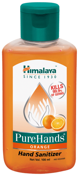 Himalaya Wellness Pure Hands Sanitizer Orange