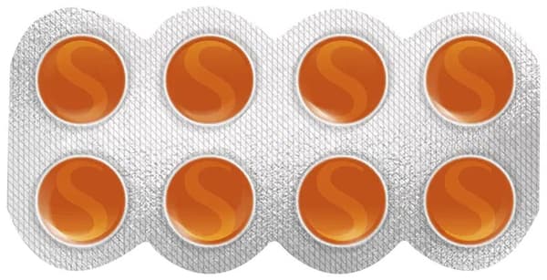 Strepsils Medicated Throat Lozenges | For Sore Throat | Flavour Orange