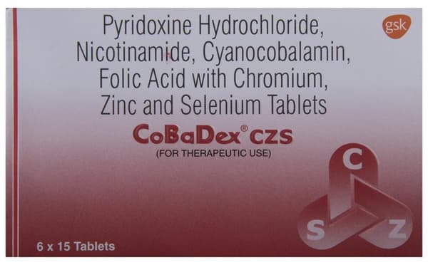 Cobadex  Czs Tablet | with Essential Vitamins | Nutritional Supplement