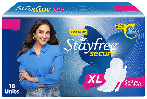 Stayfree Secure Cottony with Wings | Size XL